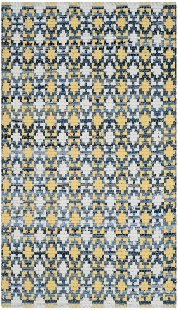 Safavieh Montauk 123 Hand Woven Cotton Rug MTK123B-4SQ