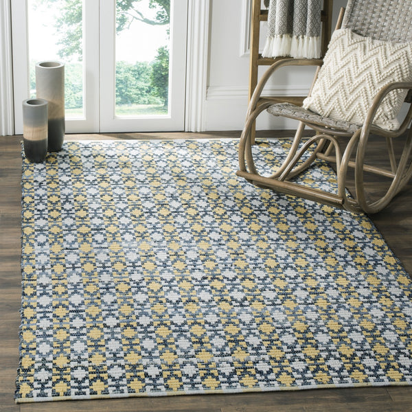 Safavieh Montauk 123 Hand Woven Cotton Rug MTK123B-4SQ