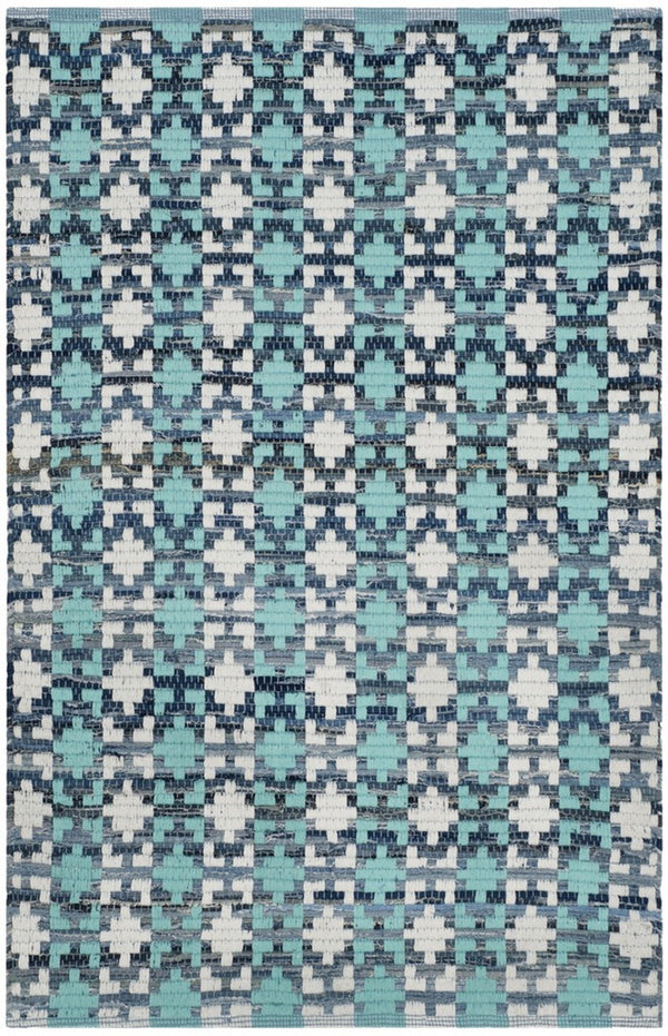 Safavieh Montauk 123 Hand Woven Cotton Rug MTK123C-4SQ