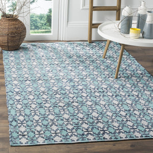 Safavieh Montauk 123 Hand Woven Cotton Rug MTK123C-4SQ