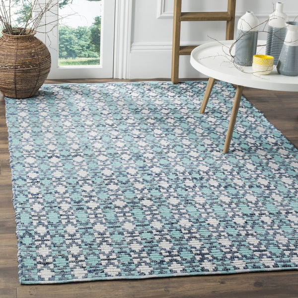 Safavieh Montauk 123 Hand Woven Cotton Rug MTK123C-4SQ
