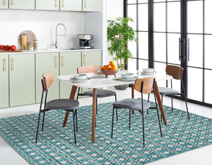 Safavieh Montauk 123 Hand Woven Cotton Rug MTK123C-4SQ