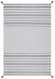 Montauk 214 Hand Woven 100% Cotton Rug Grey / Ivory 100% Cotton MTK214F-9