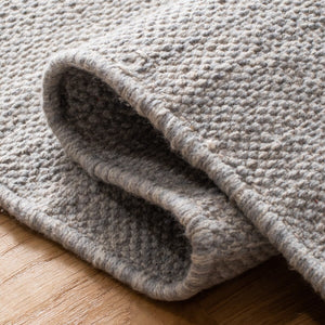 Montauk 215 Hand Woven 100% Cotton Rug Grey / Ivory 100% Cotton MTK215F-9