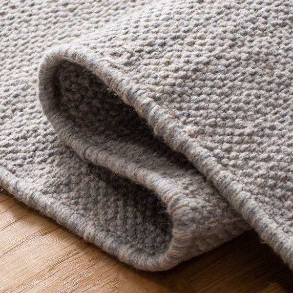 Montauk 215 Hand Woven 100% Cotton Rug Grey / Ivory 100% Cotton MTK215F-9