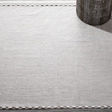 Montauk 215 Hand Woven 100% Cotton Rug Grey / Ivory 100% Cotton MTK215F-9