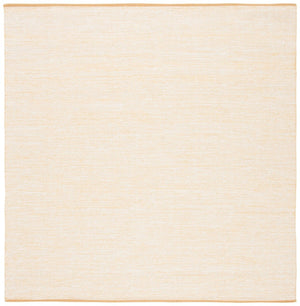 Montauk 250 Contemporary Flat Weave 100% Cotton Pile Rug Gold