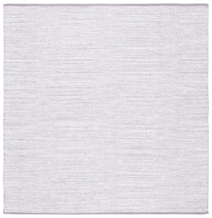 Montauk 250 Contemporary Flat Weave 100% Cotton Pile Rug Silver