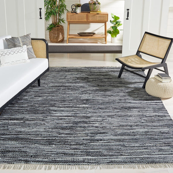 Safavieh Montauk 251 Flat Weave Recycled Cotton Chindi Contemporary Rug MTK251F-9