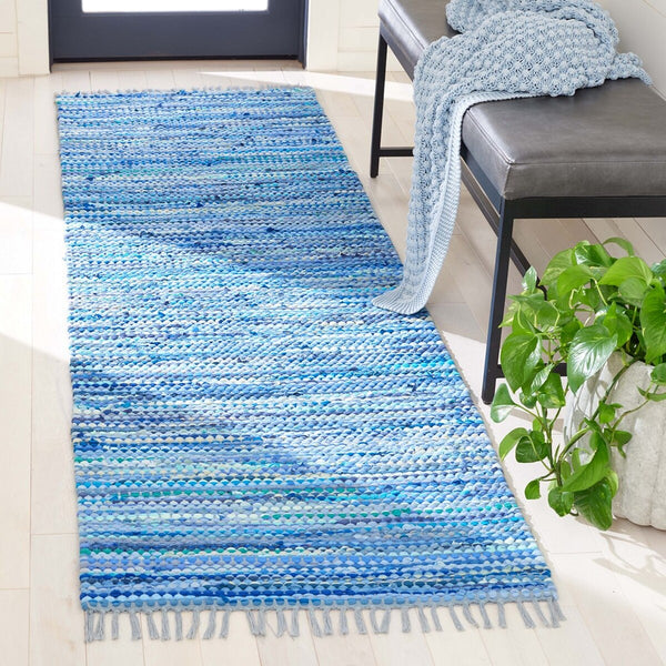 Safavieh Montauk 251 Flat Weave Recycled Cotton Chindi Contemporary Rug MTK251M-9