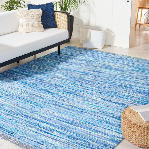Safavieh Montauk 251 Flat Weave Recycled Cotton Chindi Contemporary Rug MTK251M-9