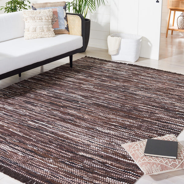 Safavieh Montauk 251 Flat Weave Recycled Cotton Chindi Contemporary Rug MTK251T-9