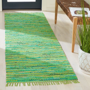 Safavieh Montauk 251 Flat Weave Recycled Cotton Chindi Contemporary Rug MTK251Y-9