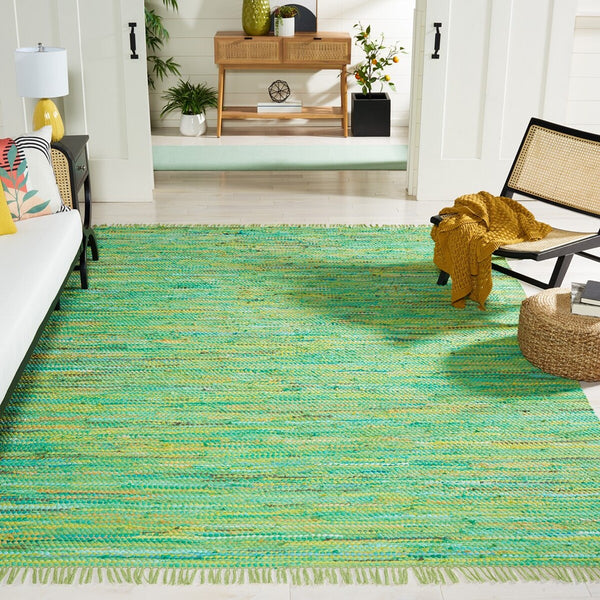 Safavieh Montauk 251 Flat Weave Recycled Cotton Chindi Contemporary Rug MTK251Y-9