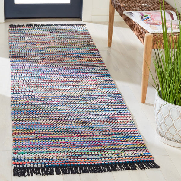 Safavieh Montauk 251 Flat Weave Recycled Cotton Chindi Contemporary Rug MTK251Z-9