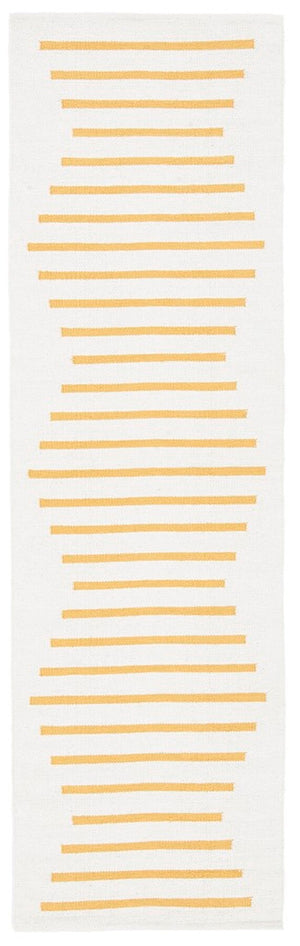 Safavieh Montauk 313 Hand Woven 100% Cotton Rug Ivory / Gold 100% Cotton MTK313C-9