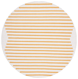 Safavieh Montauk 313 Hand Woven 100% Cotton Rug Ivory / Gold 100% Cotton MTK313C-9