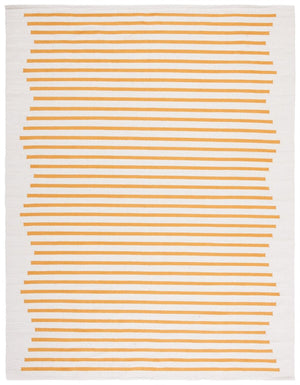 Safavieh Montauk 313 Hand Woven 100% Cotton Rug Ivory / Gold 100% Cotton MTK313C-9