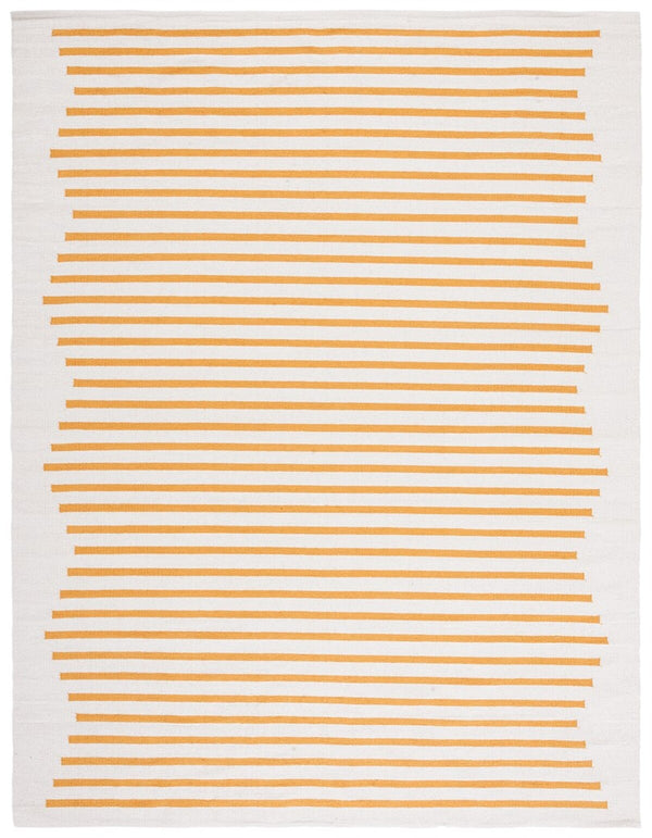 Safavieh Montauk 313 Hand Woven 100% Cotton Rug Ivory / Gold 100% Cotton MTK313C-9