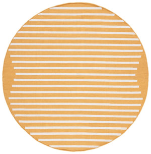 Safavieh Montauk 313 Hand Woven 100% Cotton Rug Gold / Ivory 100% Cotton MTK313D-9