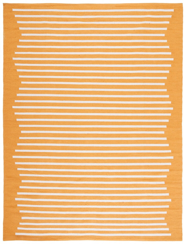 Safavieh Montauk 313 Hand Woven 100% Cotton Rug Gold / Ivory 100% Cotton MTK313D-9