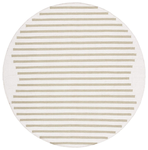 Safavieh Montauk 313 Hand Woven 100% Cotton Rug Ivory / Light Green 100% Cotton MTK313J-9