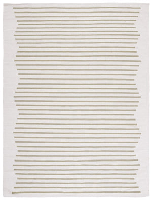 Safavieh Montauk 313 Hand Woven 100% Cotton Rug Ivory / Light Green 100% Cotton MTK313J-9