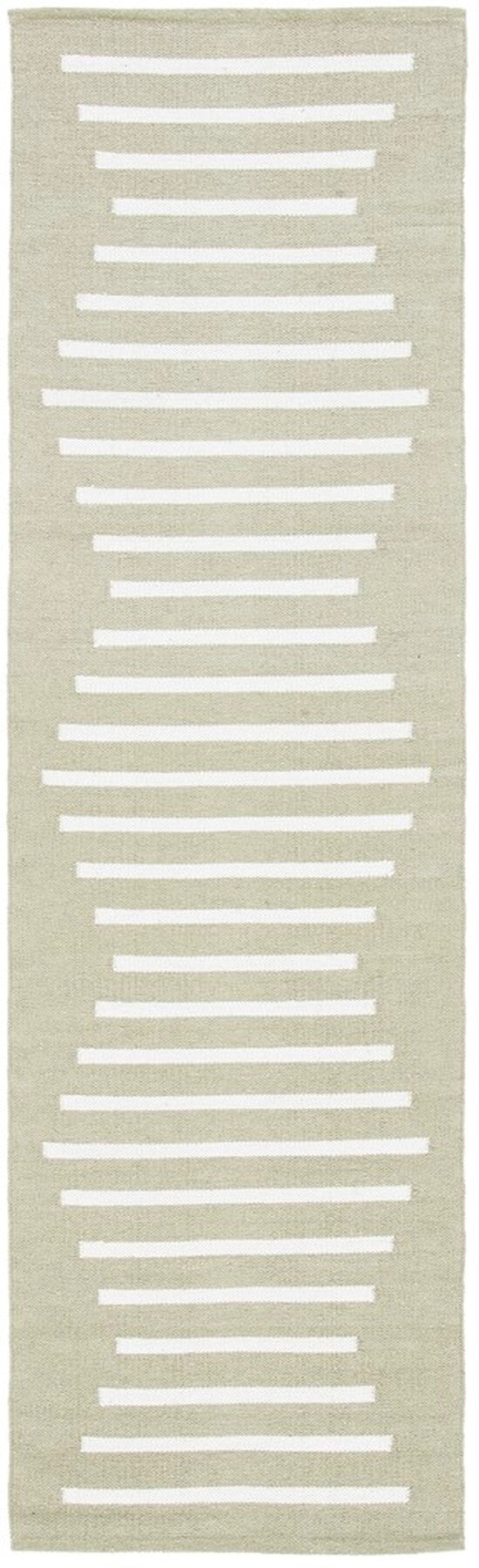 Safavieh Montauk 313 Hand Woven 100% Cotton Rug Light Green / Ivory 100% Cotton MTK313W-9