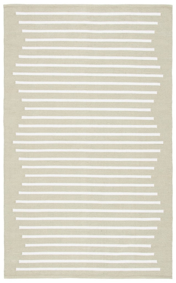 Safavieh Montauk 313 Hand Woven 100% Cotton Rug Light Green / Ivory 100% Cotton MTK313W-9