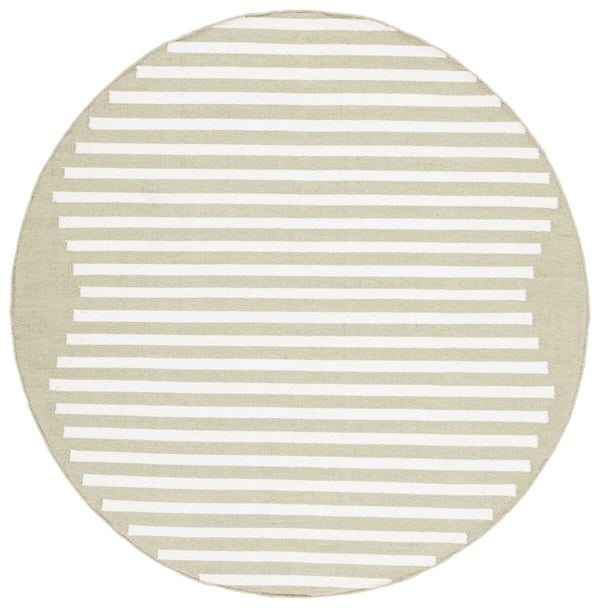Safavieh Montauk 313 Hand Woven 100% Cotton Rug Light Green / Ivory 100% Cotton MTK313W-9