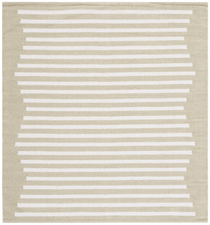 Safavieh Montauk 313 Hand Woven 100% Cotton Rug Light Green / Ivory 100% Cotton MTK313W-9