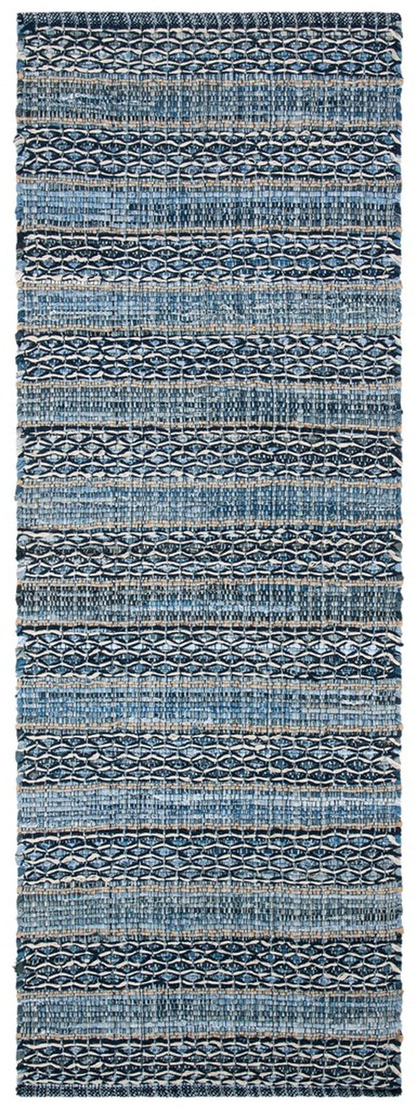 Safavieh Montauk 418 Hand Woven Cotton/Polyester/and Jute Rug MTK418L-3