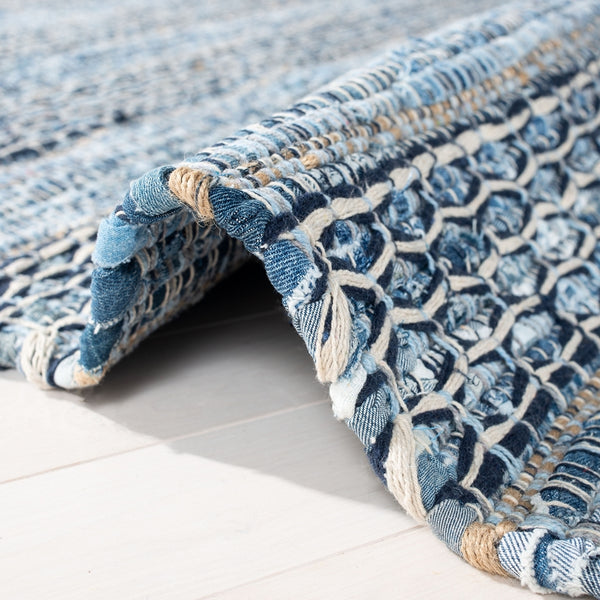 Safavieh Montauk 418 Hand Woven Cotton/Polyester/and Jute Rug MTK418L-3