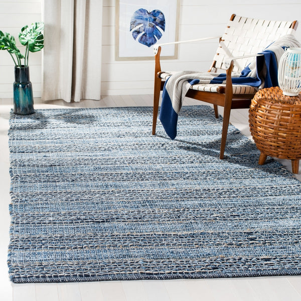 Safavieh Montauk 418 Hand Woven Cotton/Polyester/and Jute Rug MTK418L-3