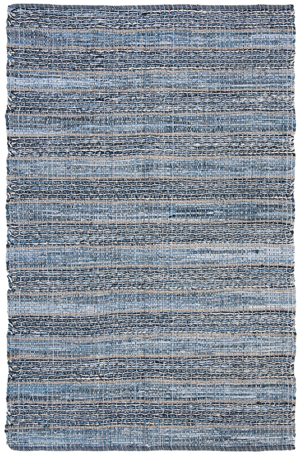 Safavieh Montauk 418 Hand Woven Cotton/Polyester/and Jute Rug MTK418L-3