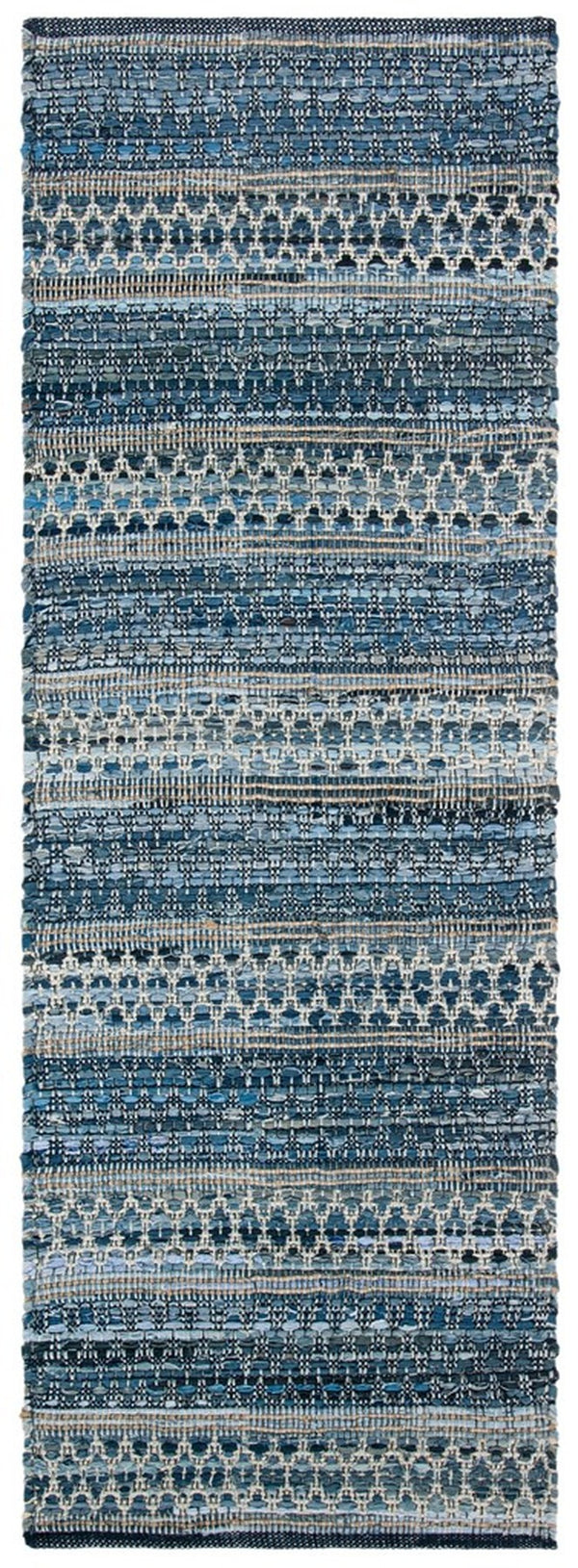 Safavieh Montauk 419 Hand Woven Cotton/Polyester/and Jute Rug MTK419L-3