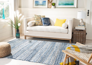 Safavieh Montauk 419 Hand Woven Cotton/Polyester/and Jute Rug MTK419L-3