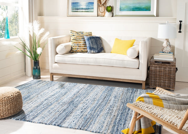 Safavieh Montauk 419 Hand Woven Cotton/Polyester/and Jute Rug MTK419L-3