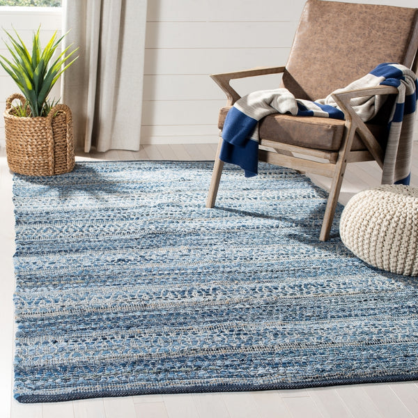 Safavieh Montauk 419 Hand Woven Cotton/Polyester/and Jute Rug MTK419L-3