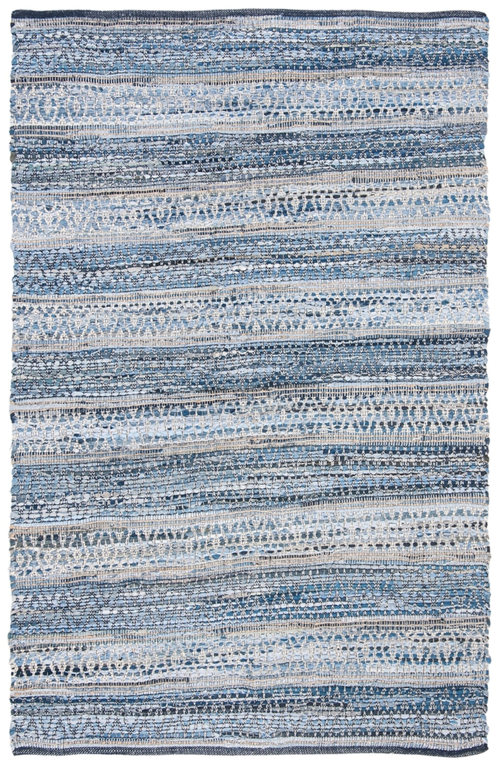 Safavieh Montauk 419 Hand Woven Cotton/Polyester/and Jute Rug MTK419L-3