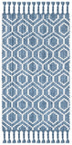 Safavieh Montauk 425 Hand Woven 80% Cotton and 20% Polyester Contemporary Rug MTK425M-8