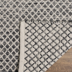 Montauk Hand Woven Cotton Pile Rug – Luxurious Texture, Artisan Craftsmanship from India