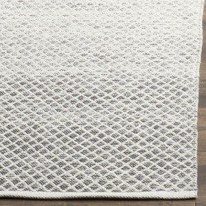 Montauk Hand Woven Cotton Pile Rug - Thick, Luxurious Design from India for Cozy Home Decor