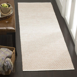 Montauk Hand Woven Cotton Pile Rug - Thick, Luxurious Design from India for Cozy Home Decor