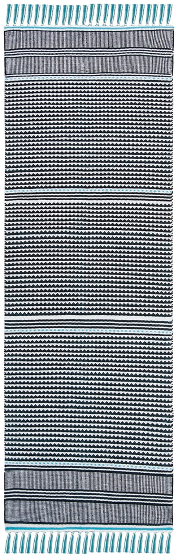 Safavieh Montauk 607 Hand Woven 90% Cotton and 10% Polyester Rug MTK607E-3