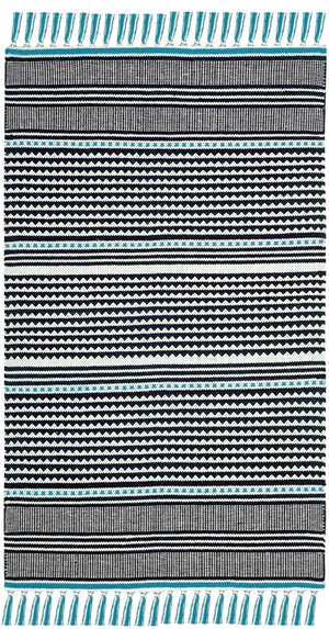 Safavieh Montauk 607 Hand Woven 90% Cotton and 10% Polyester Rug MTK607E-3