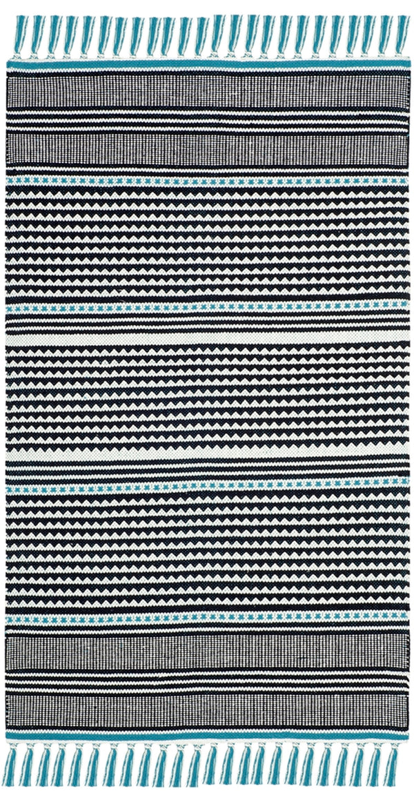 Safavieh Montauk 607 Hand Woven 90% Cotton and 10% Polyester Rug MTK607E-3