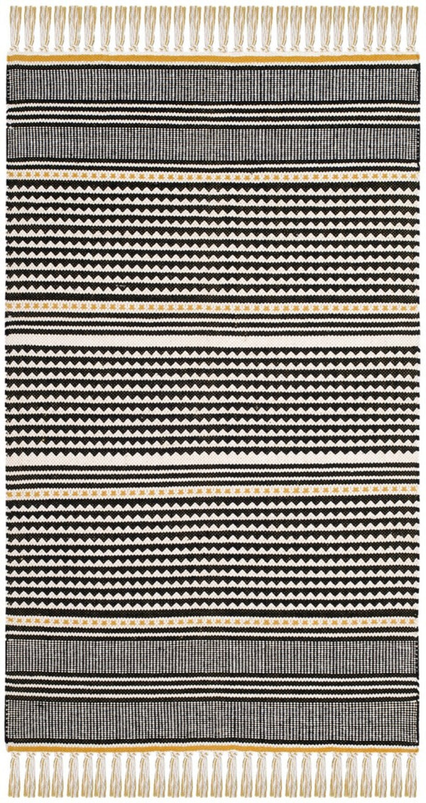 Safavieh Montauk 607 Hand Woven 90% Polyester and 10% Cotton Rug MTK607I-3