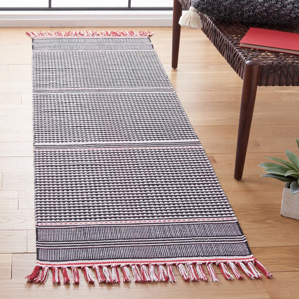 Safavieh Montauk 607 Hand Woven 90% Polyester and 10% Cotton Rug MTK607N-3