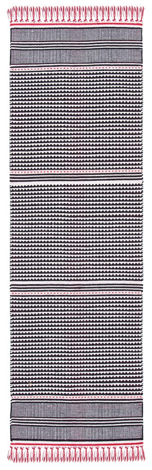 Safavieh Montauk 607 Hand Woven 90% Polyester and 10% Cotton Rug MTK607N-3